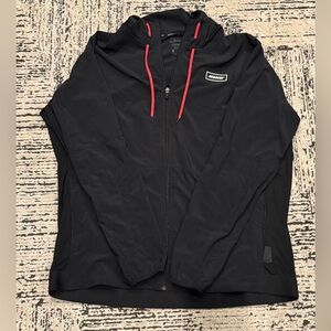 Nike Black Dri-FIT Hoodie with Red Detail
